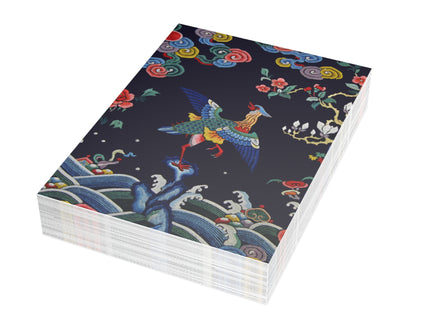 Rank Badge with Mandarin Postcards (envelopes included) - Bundles of 10, 30, 50 Pieces