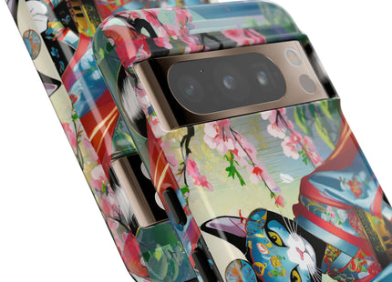 Cyberpunk Geisha Phone Cases