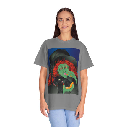 Mirror, Mirror A Witch's Touch Unisex Garment-Dyed T-shirt