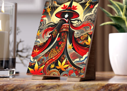 Kabuki Witch Ceramic Tile