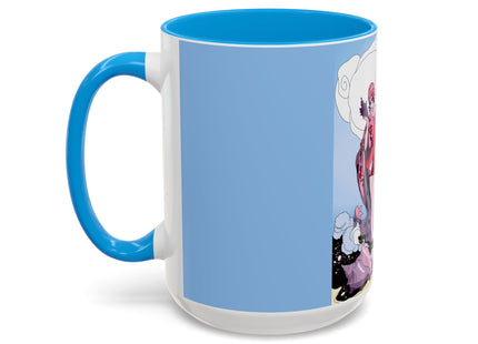 Goddess of the Swirling Sea Colorful Mugs (11oz, 15oz)