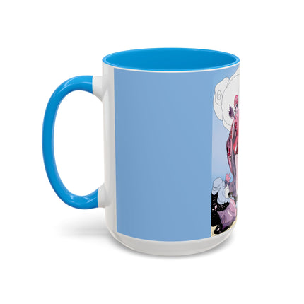 Goddess of the Swirling Sea Colorful Mugs (11oz, 15oz)