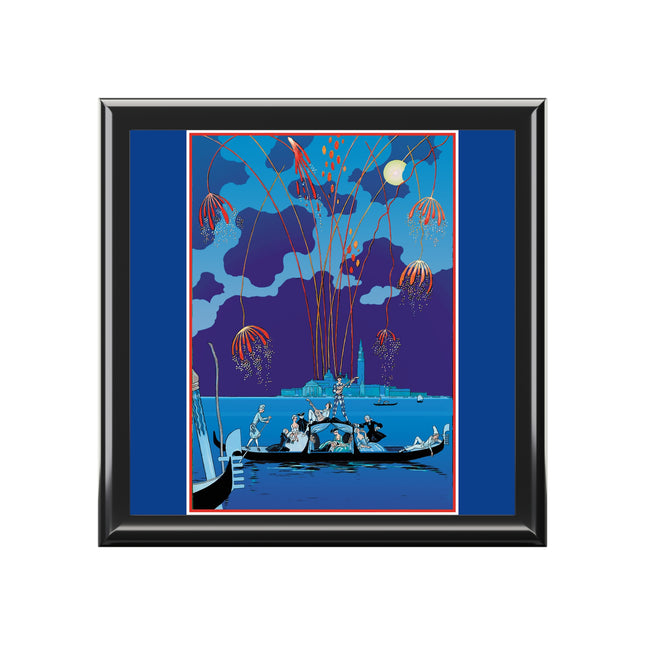 Fireworks in Venice by George Barbier Jewelry Box