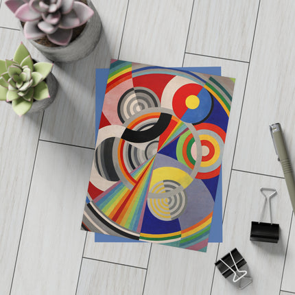 Rythme No. 1 by Robert Delaunay Postcard Bundles (envelopes included)