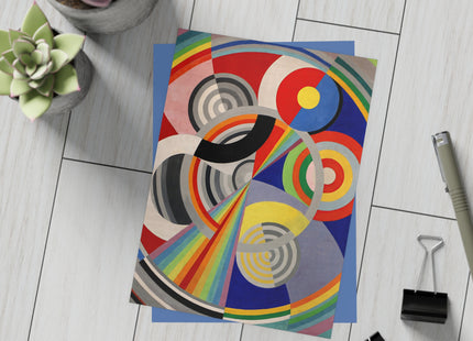Rythme No. 1 by Robert Delaunay Postcard Bundles (envelopes included)