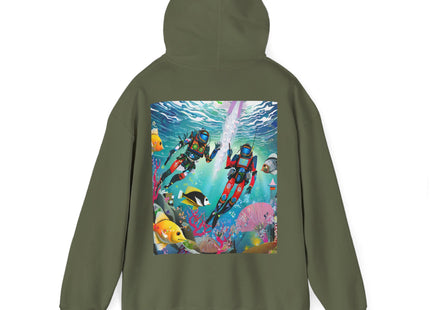 FBI Robot Dive Team – Heavy Blend™ Hooded Sweatshirt