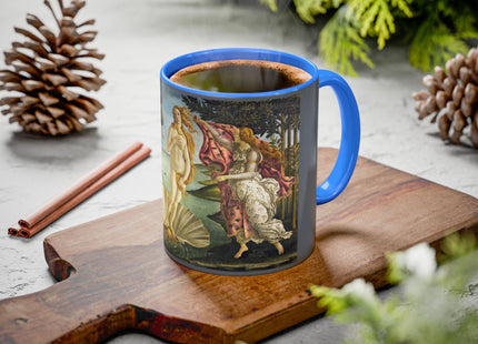 Birth of Venus by Sandro Botticelli Colorful Mugs (11oz, 15oz)
