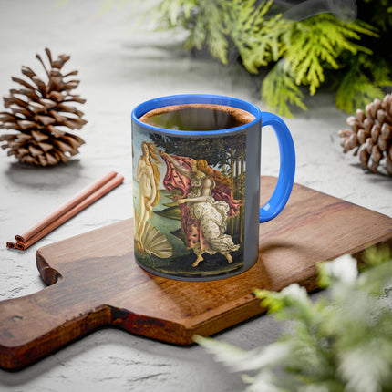 Birth of Venus by Sandro Botticelli Colorful Mugs (11oz, 15oz)