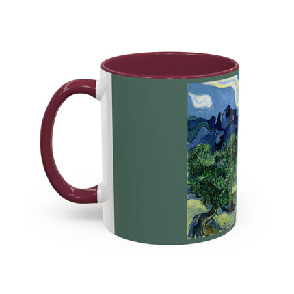 Olive Trees by Vincent Van Gogh Colorful Mugs (11oz, 15oz)