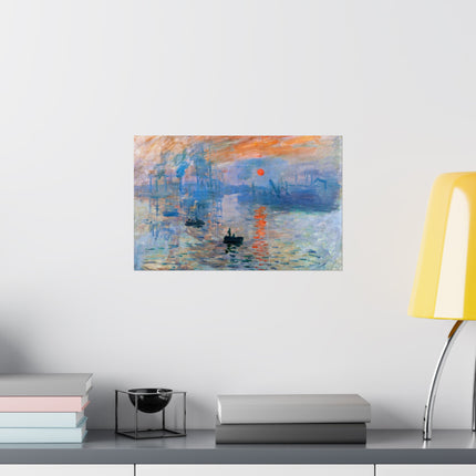 Sunrise by Claude Monet Matte Horizontal Posters