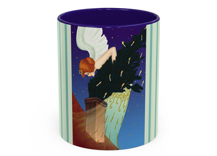 The Christmas Angel Colorful Mugs (11oz, 15oz)