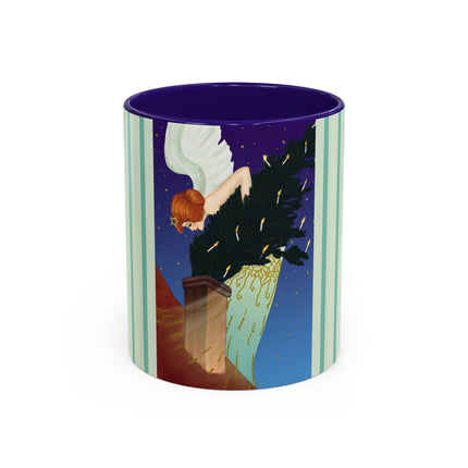 The Christmas Angel Colorful Mugs (11oz, 15oz)