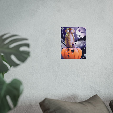 The Startled Pumpkin Fine Art Posters