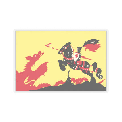 George and the Dragon Kiss-Cut Stickers (4 Sizes)