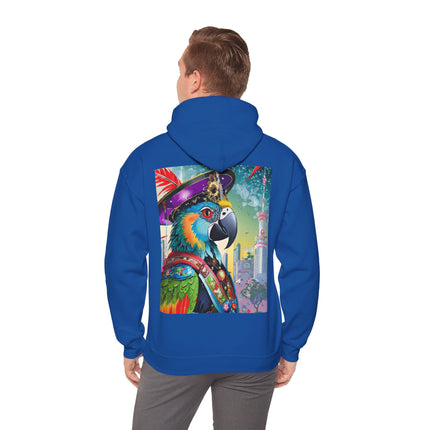 The Parrot Aristocrat – Heavy Blend™ Hooded Sweatshirt