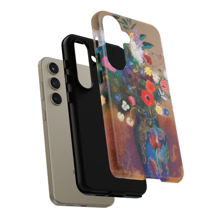 Bouquet of Flowers by Odilon Redon Phone Cases