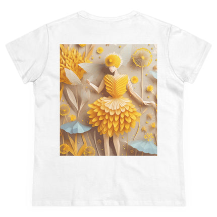 Dandelion Fairy Women's Midweight Cotton Tee