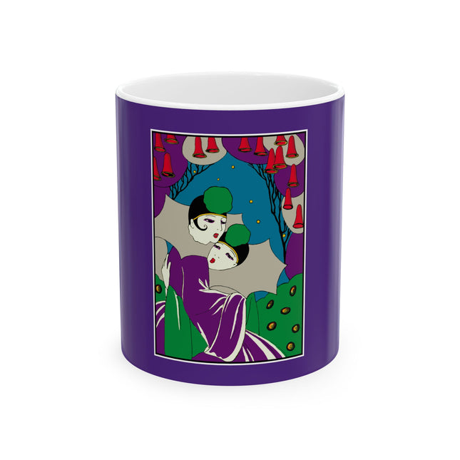 Two Pierrots Ceramic Mug 11oz