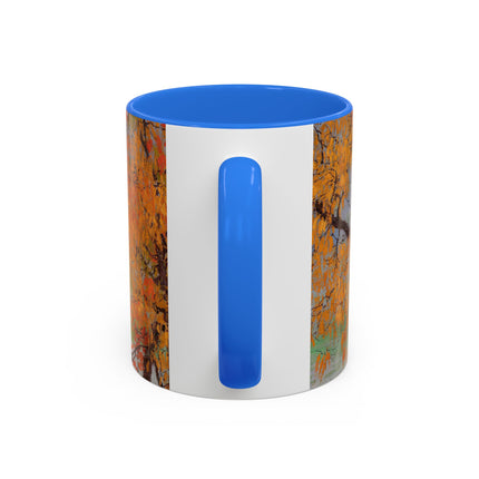 Autumn leaves by Edward Okuń Colorful Mugs (11oz, 15oz)