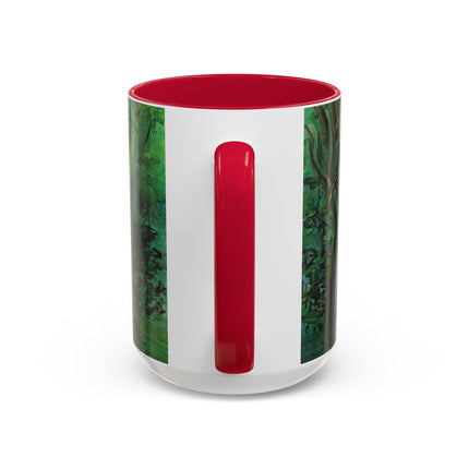 Route en forêt by Raoul Dufy Colorful Mugs (11oz, 15oz)