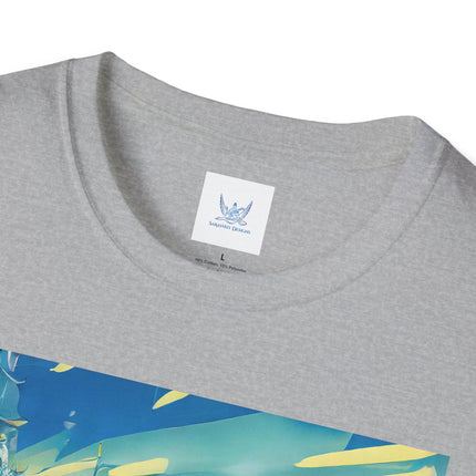 Cyberpunk Frog Softstyle T-Shirt