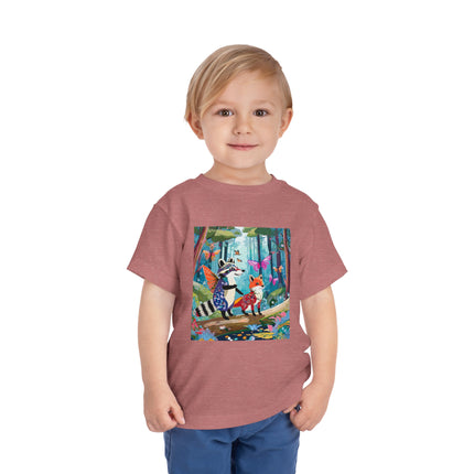Whimsical Woodland Toddler Short Sleeve Tee