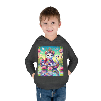 Geisha Kitten’s River Voyage Toddler Pullover Fleece Hoodie