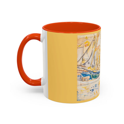 Saint-Tropez by Paul Signac Colorful Mugs (11oz, 15oz)