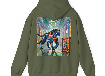 Cyber Panther’s Hunt – Heavy Blend™ Hooded Sweatshirt