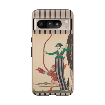 L'Arc Rouge by George Barbier Phone Cases
