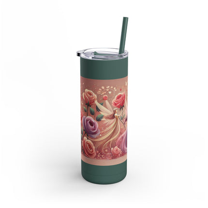 Whimsical Fairies Skinny Matte Tumbler, 20oz