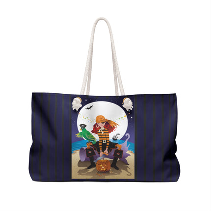 Moonlit Pirate Halloween Weekender Bag