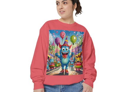 Monster Parade Madness Unisex Garment-Dyed Sweatshirt