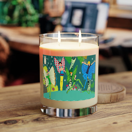 Enchanting Fairies of A Midsummer Night's Dream Scented Candle - Full Glass, 11oz
