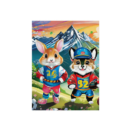 Animal Athletes Fine Art Posters