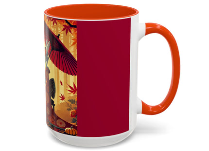 Theatrical Harvest Rabbit Colorful Mugs (11oz, 15oz)
