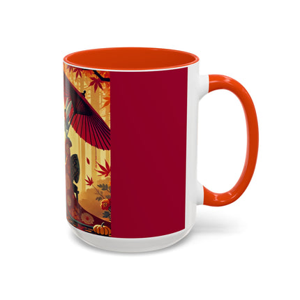 Theatrical Harvest Rabbit Colorful Mugs (11oz, 15oz)