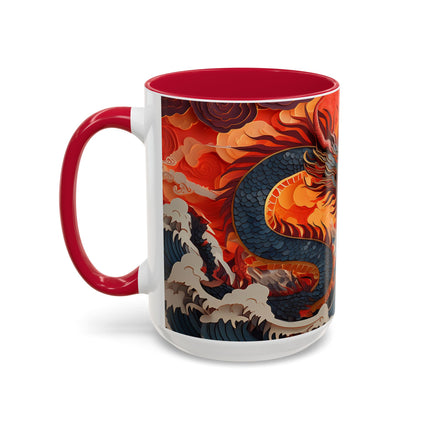 Emergence of the Dragon Colorful Mugs (11oz, 15oz)