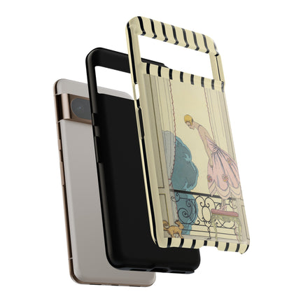 Falbalas et fanfreluches, La Souris by George Barbier Phone Cases