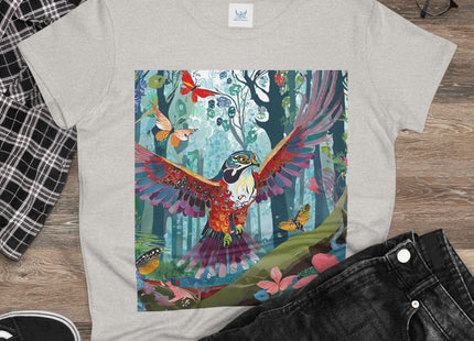 A Colorful Raptor Cotton Tee