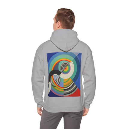 Rythme No. 3 by Robert Delaunay Heavy Blend™ Hooded Sweatshirt