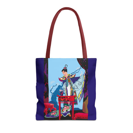 A Visual Journey by Umberto Brunelleschi Tote Bag (AOP)