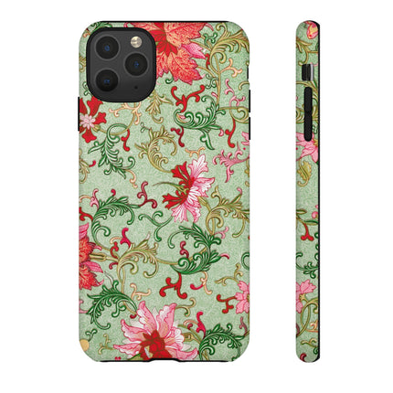 Flower Illustration by Owen Jones Phone Cases
