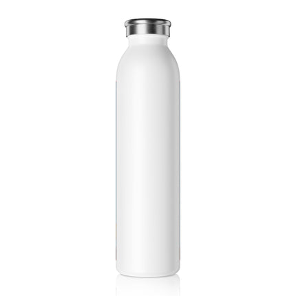 March & Aquamarine (Gem Series) by Sofia Chiostri Slim Water Bottle