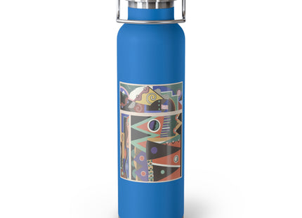 Collection decors et couleurs Pl.03 by Georges Valmiers Copper Vacuum Insulated Bottle, 22oz