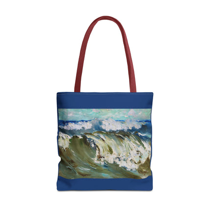 The Wave by Karl Hagemeister Tote Bag (AOP)