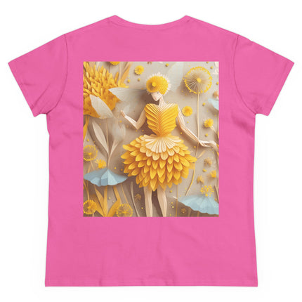 Dandelion Fairy Women's Midweight Cotton Tee