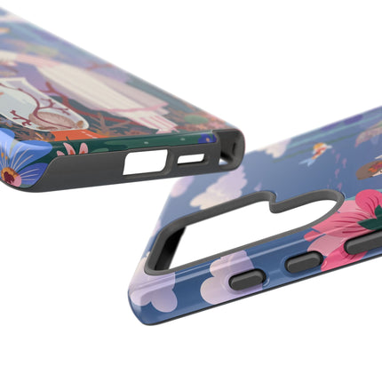 🐠🌸 The Enchanted Aquarium Garden Phone Case – Art Deco Underwater Fantasy