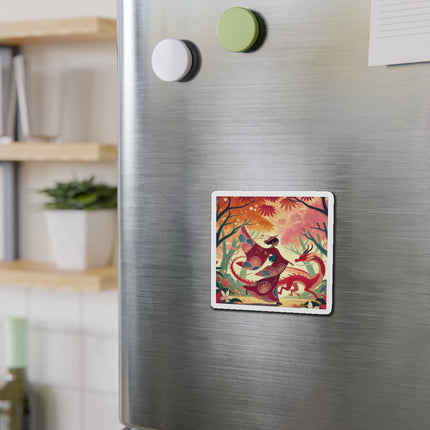 The Dragon Fairy’s Dance Die-Cut Magnets (5 Sizes)