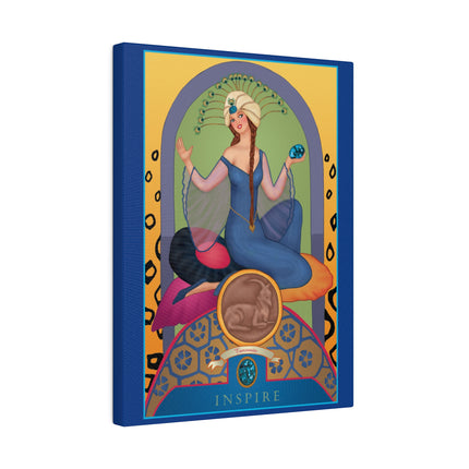 December & Tanzanite – Sofia Chiostri’s Winter Gem Canvas